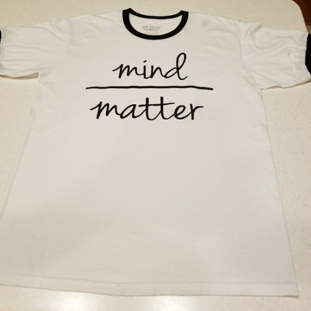 mind over matter tee